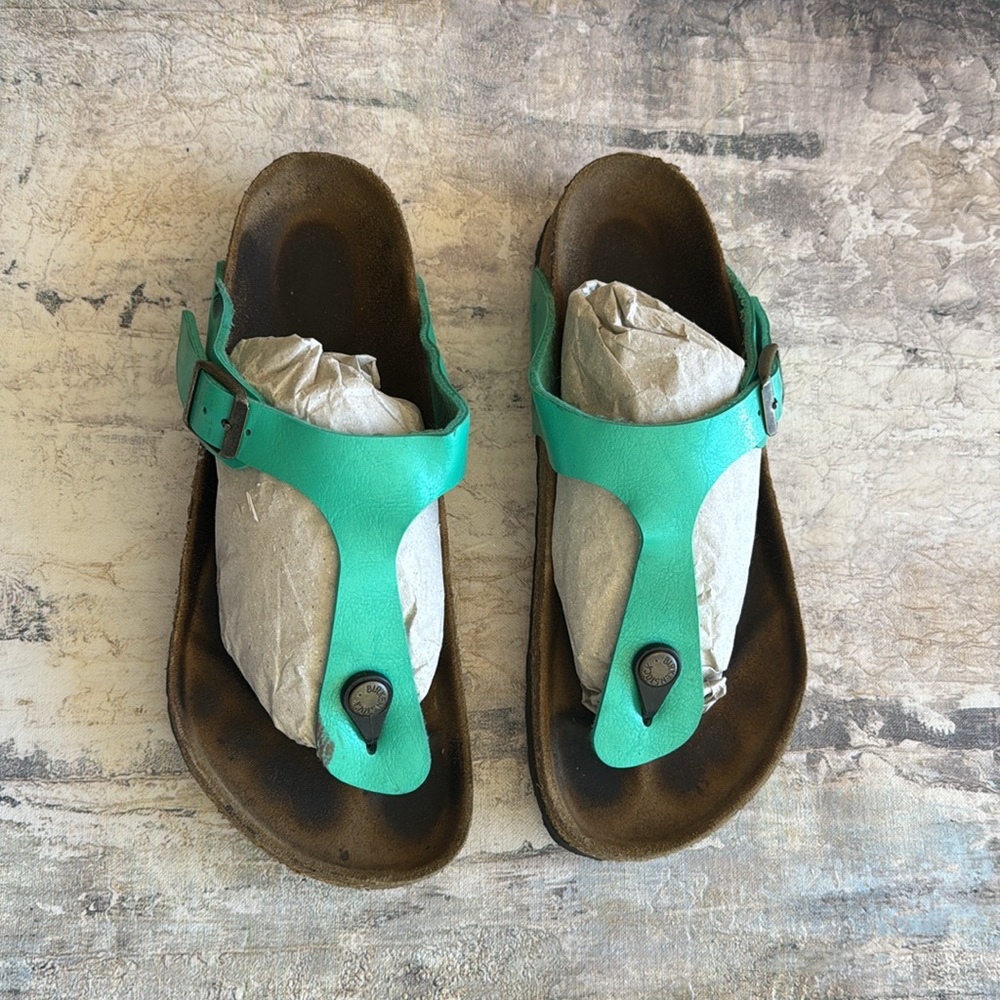 Women's Teal Sandals